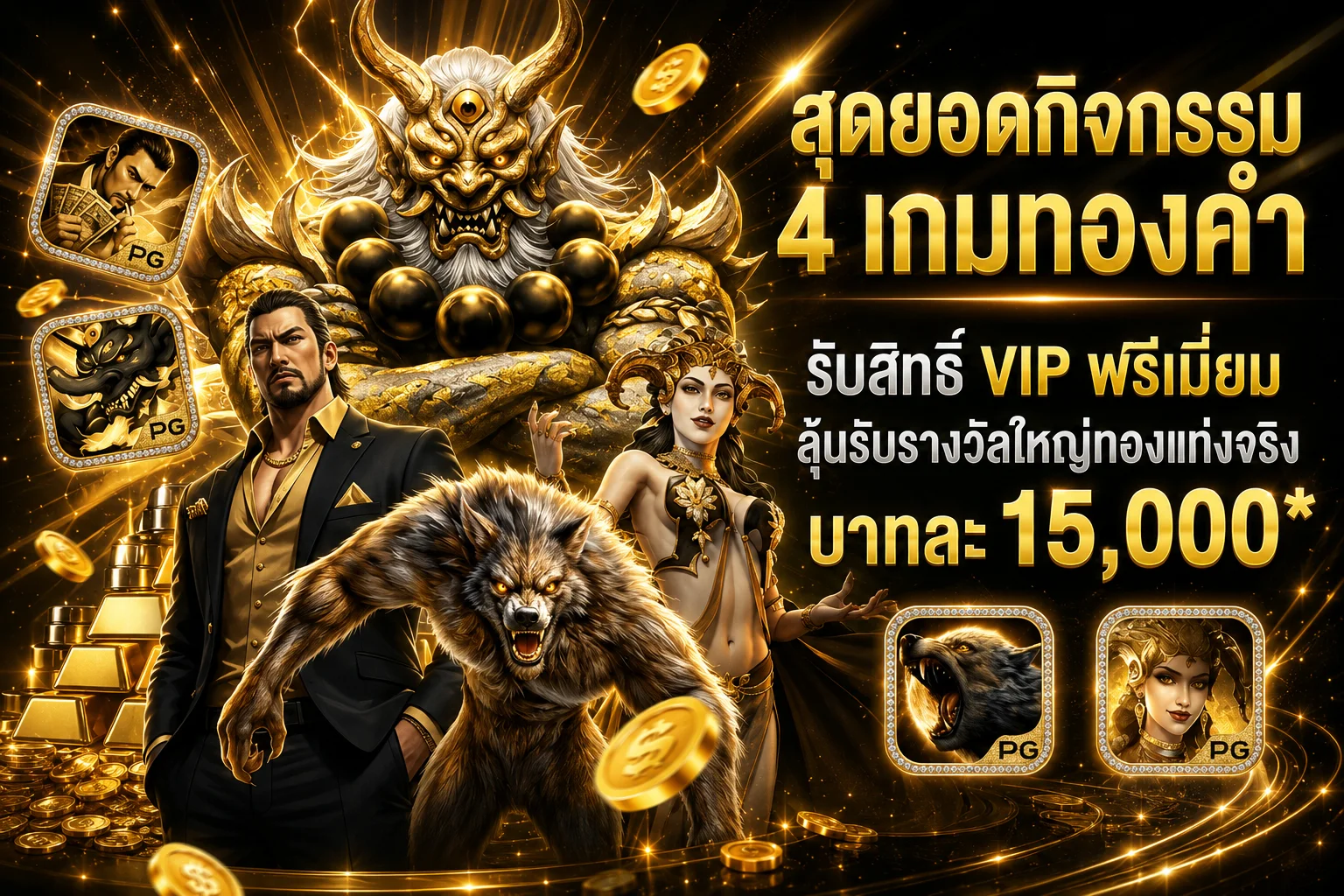 สล็อต PG เกมยอดนิยม Mahjong Ways Fortune Tiger Fortune Rabbit บน GOLDEN168